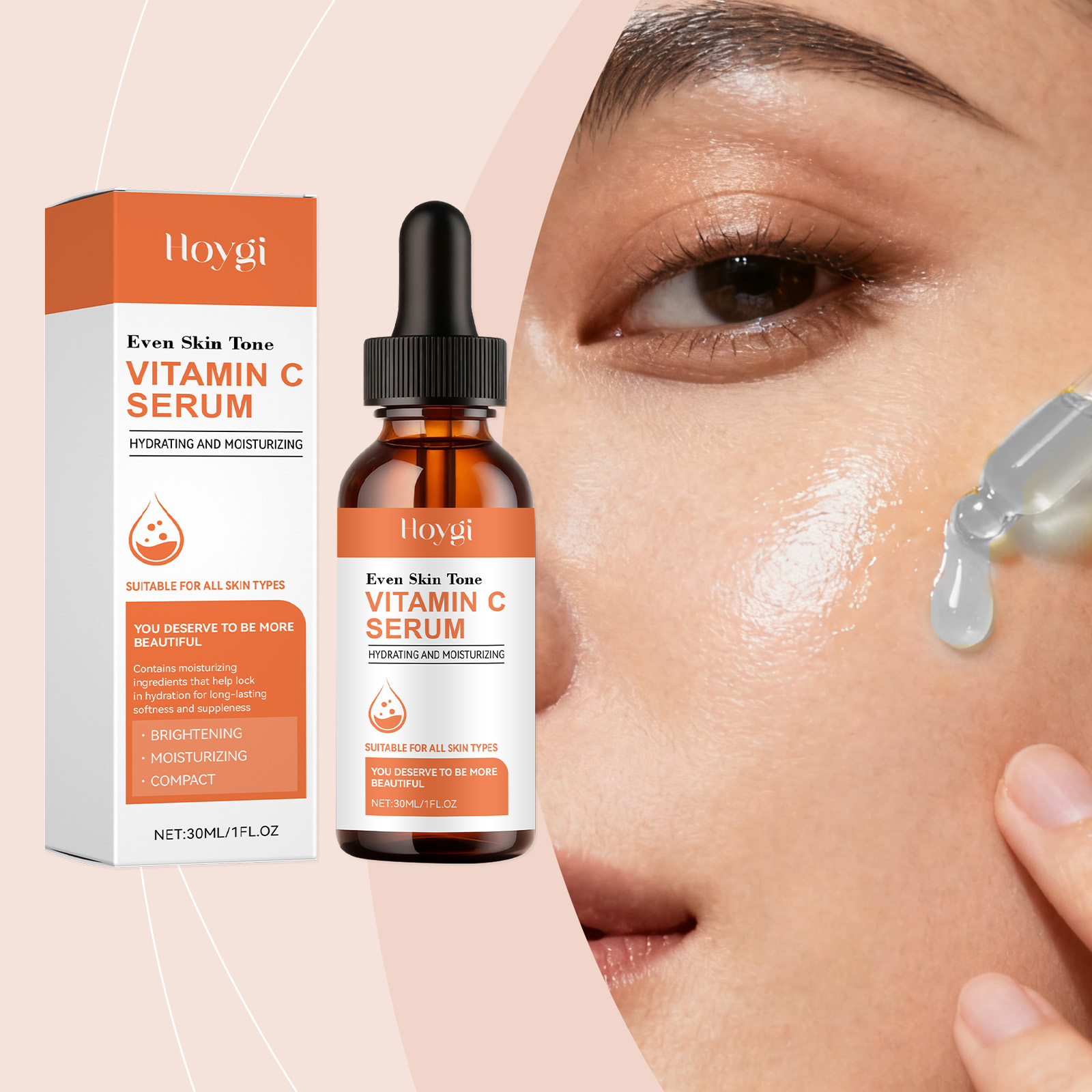 Vitamin C Serum - Vitamin C Serum for Face Hyaluronic