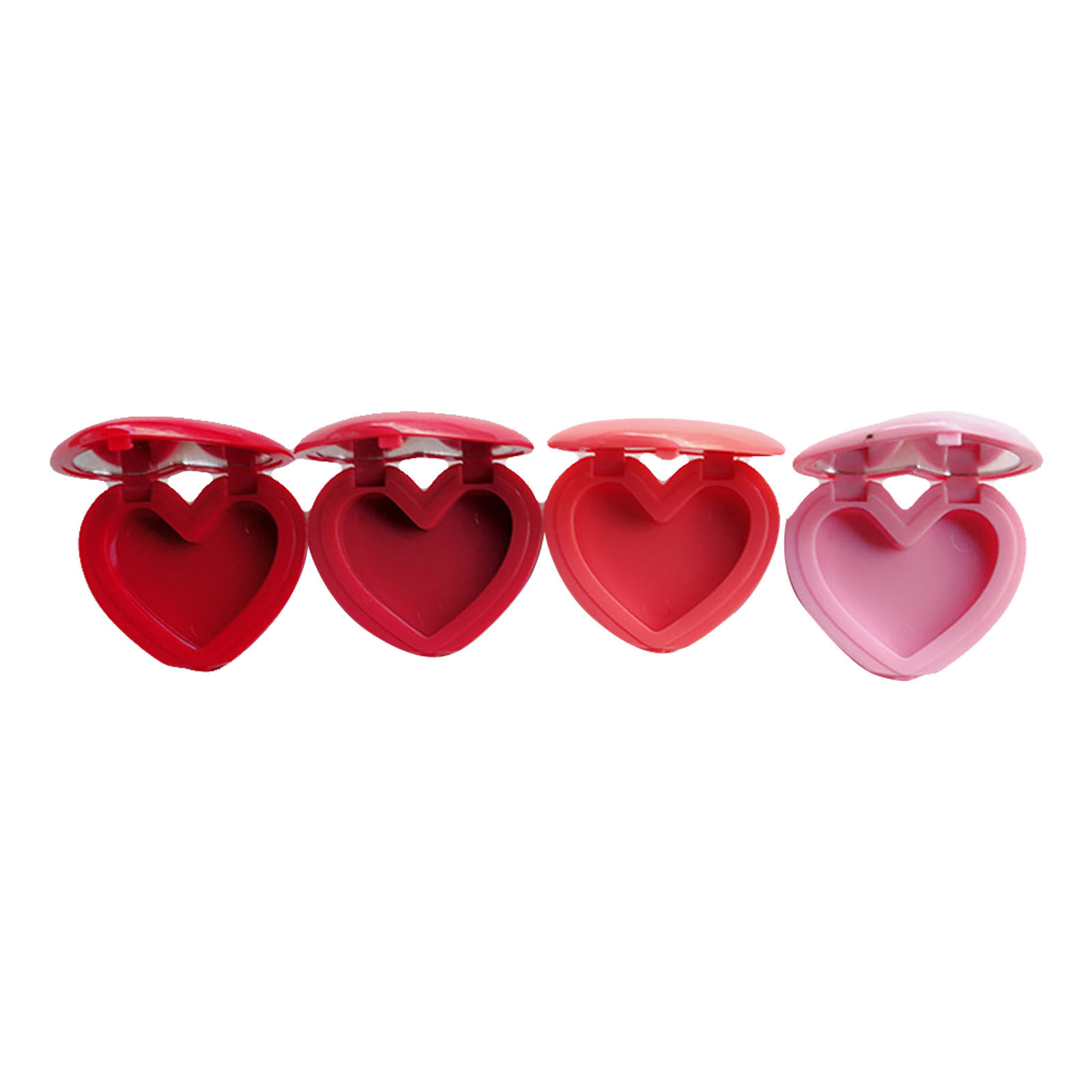 4pcs Heart-Shaped Refillable P - огляд і ціна Lip Balm