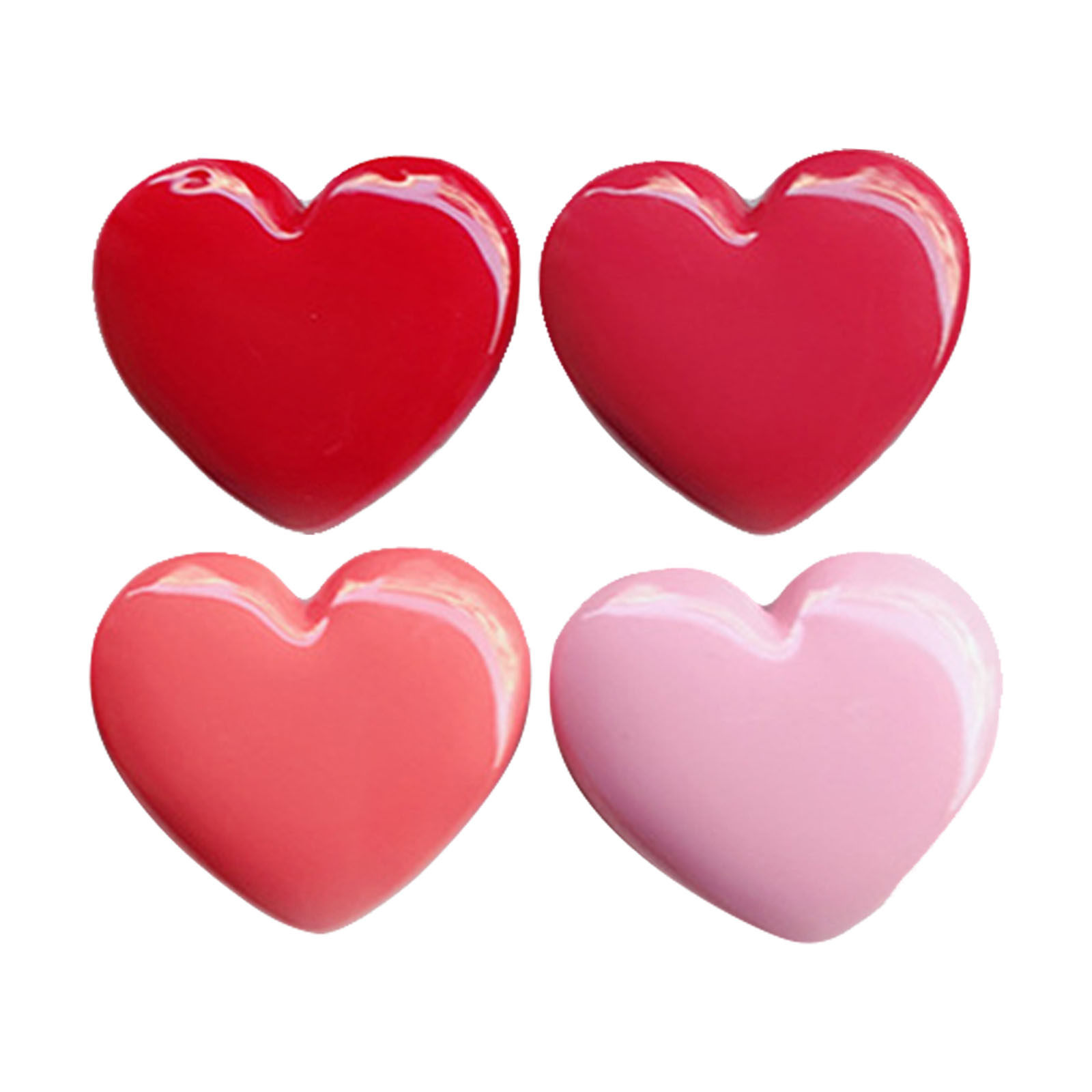 4pcs Heart-Shaped Refillable P - огляд і ціна Lip Balm