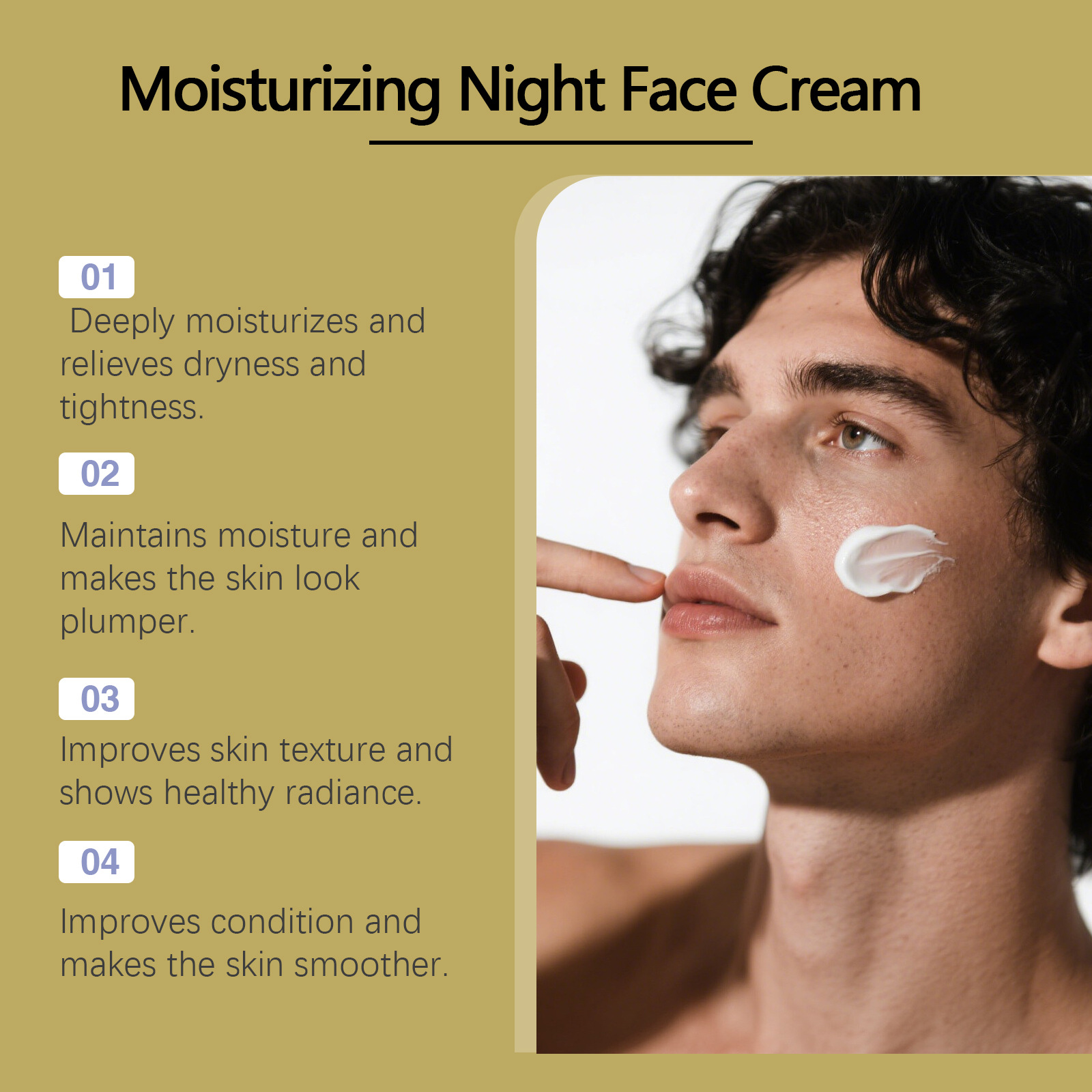 Man Face Cream Looking Young B - огляд і ціна Retinol Cream
