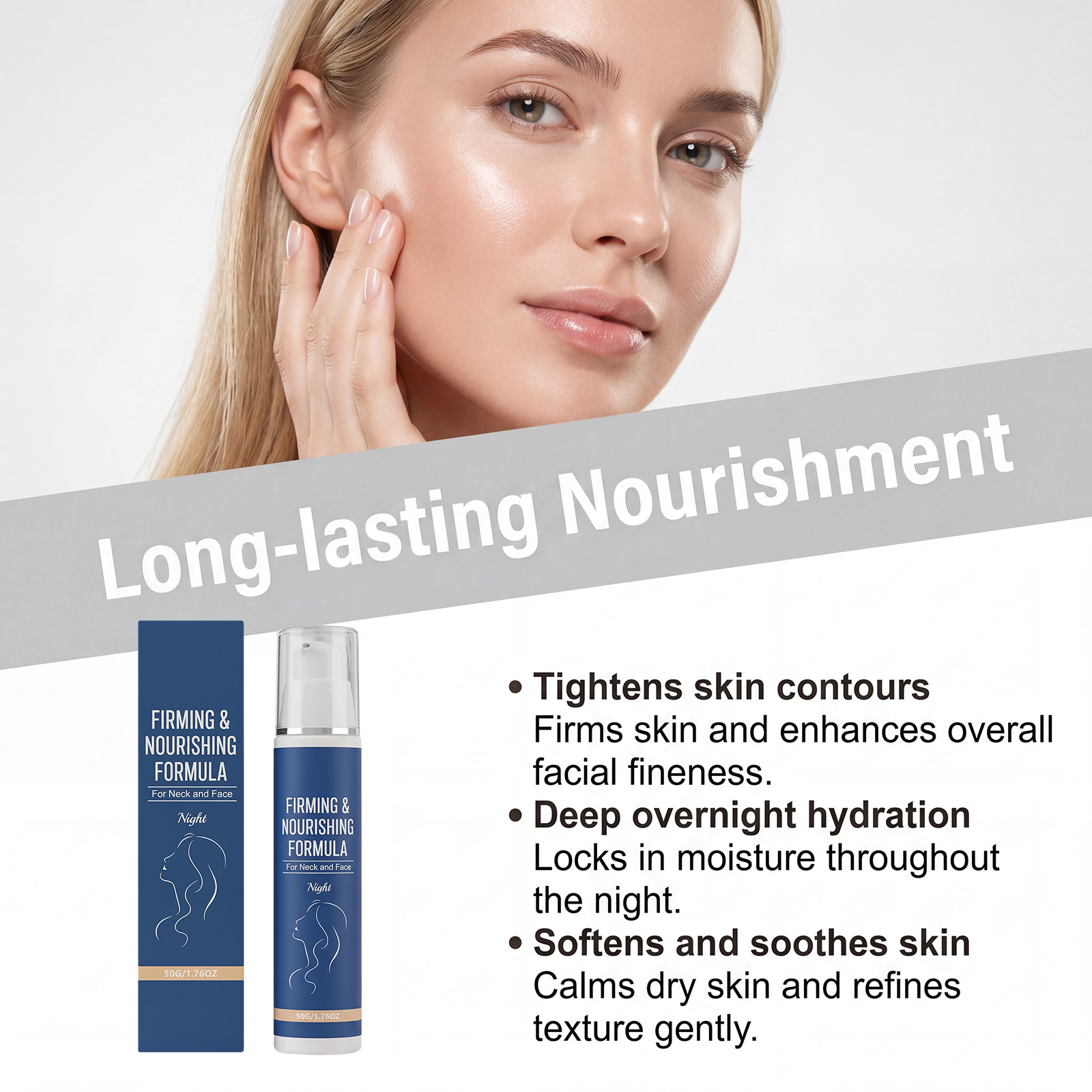 Firming Night Face Neck Cream  - огляд і ціна Night Cream