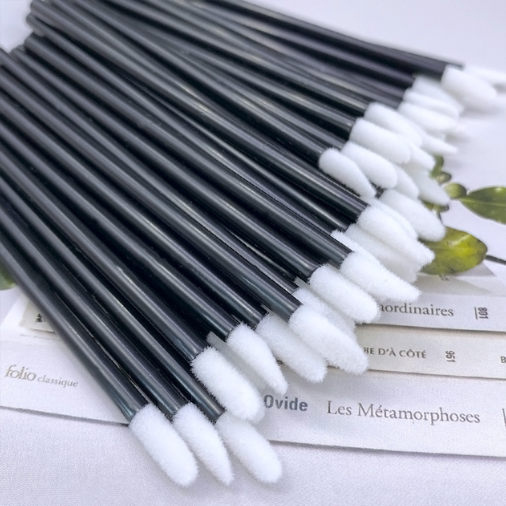 100Pcs Disposable Lip Brush Ey - огляд і ціна Lip Balm