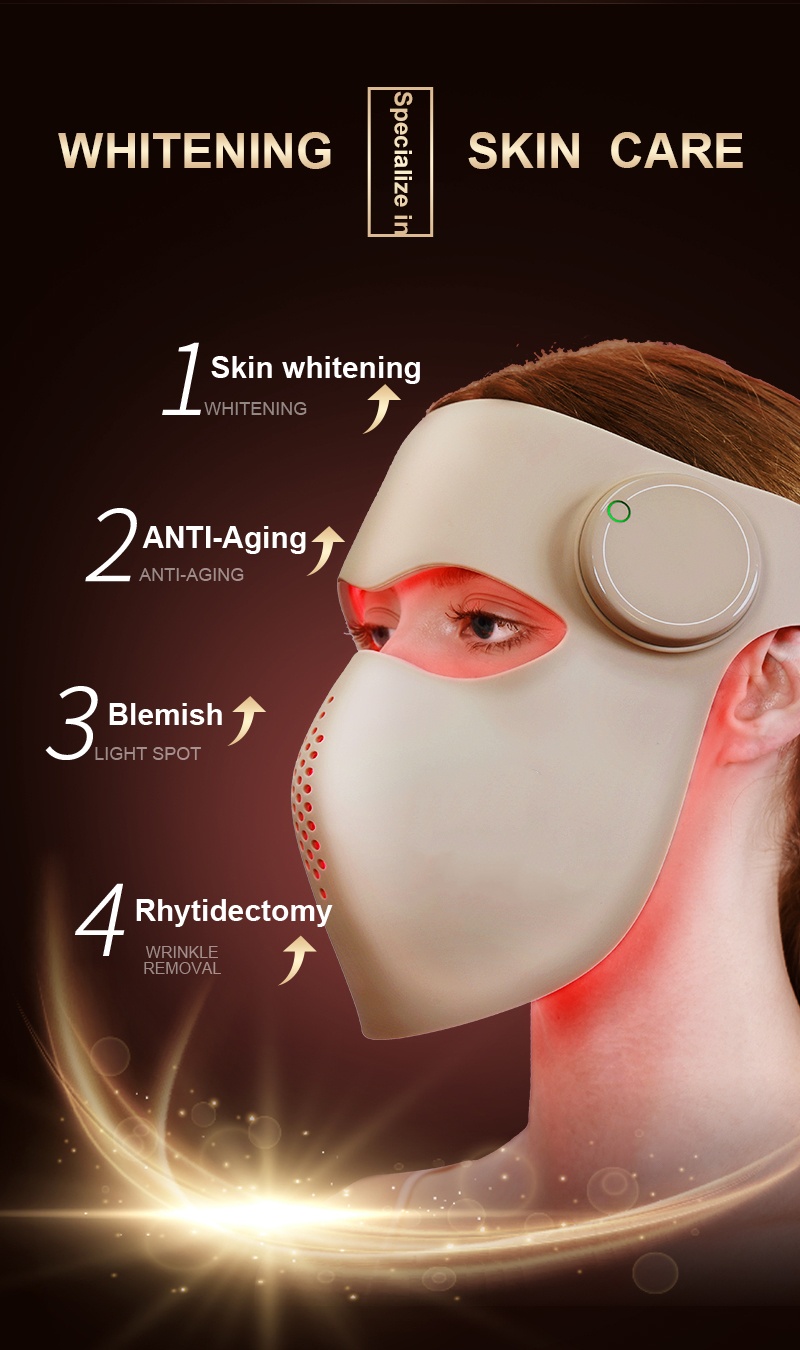Professional Silicone LED Red  - огляд і ціна Face Mask Skincare