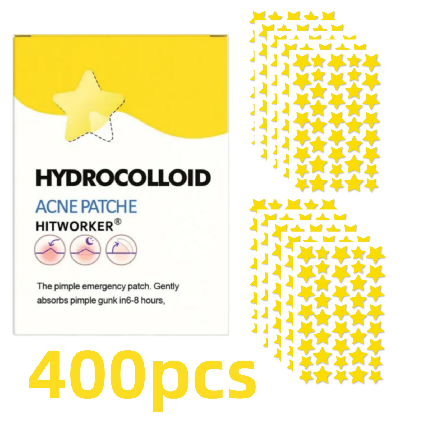 200/400 Pcs Star-Shaped Acne P - огляд і ціна Skincare China