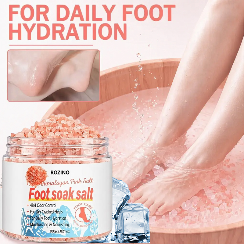 ROZINO Foot Bath Salt, hypoall - огляд і ціна Urea Foot Cream