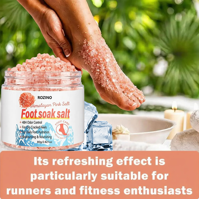 ROZINO Foot Bath Salt, hypoall - огляд і ціна Urea Foot Cream