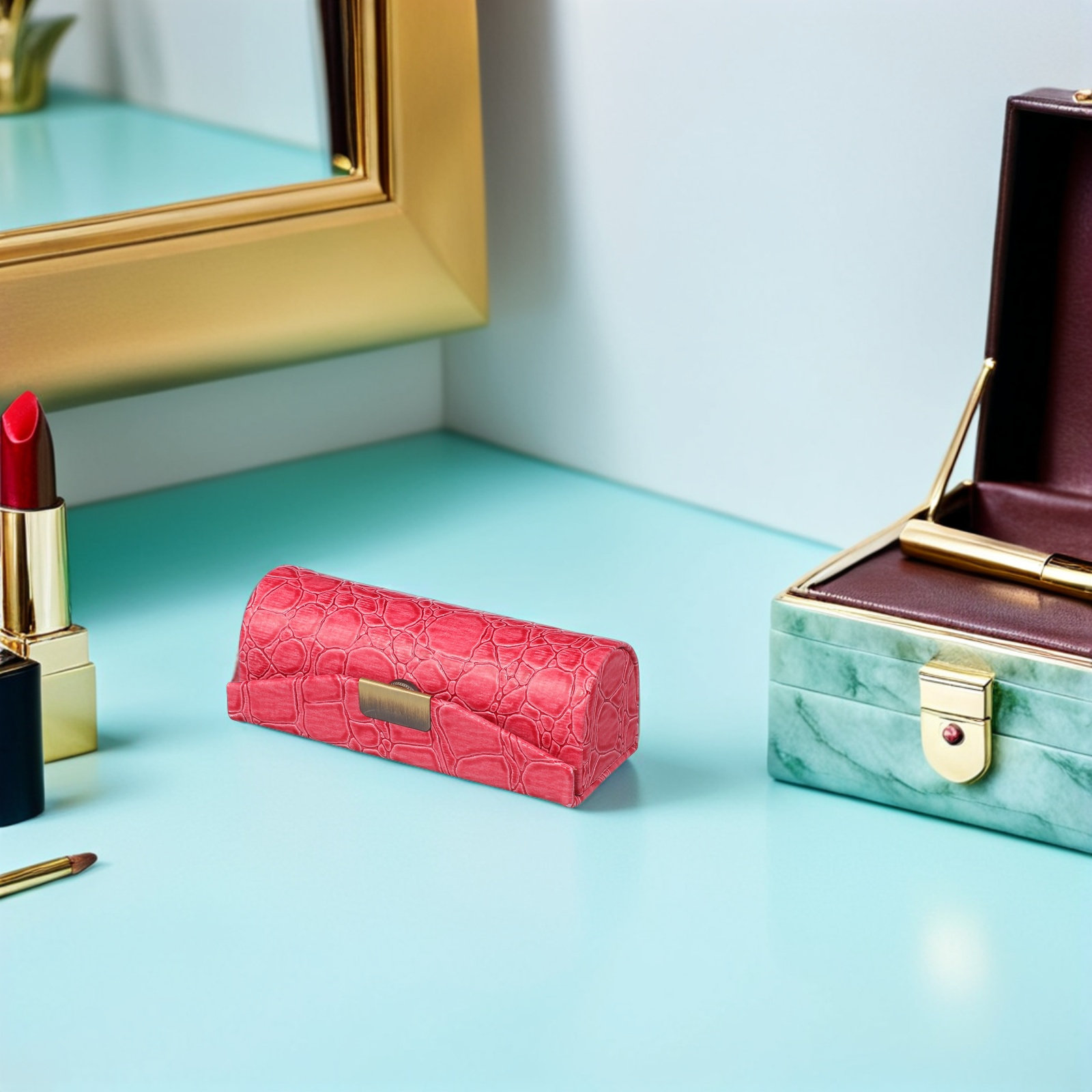 PU Lipstick Case – Compact Tra - огляд і ціна Lip Balm