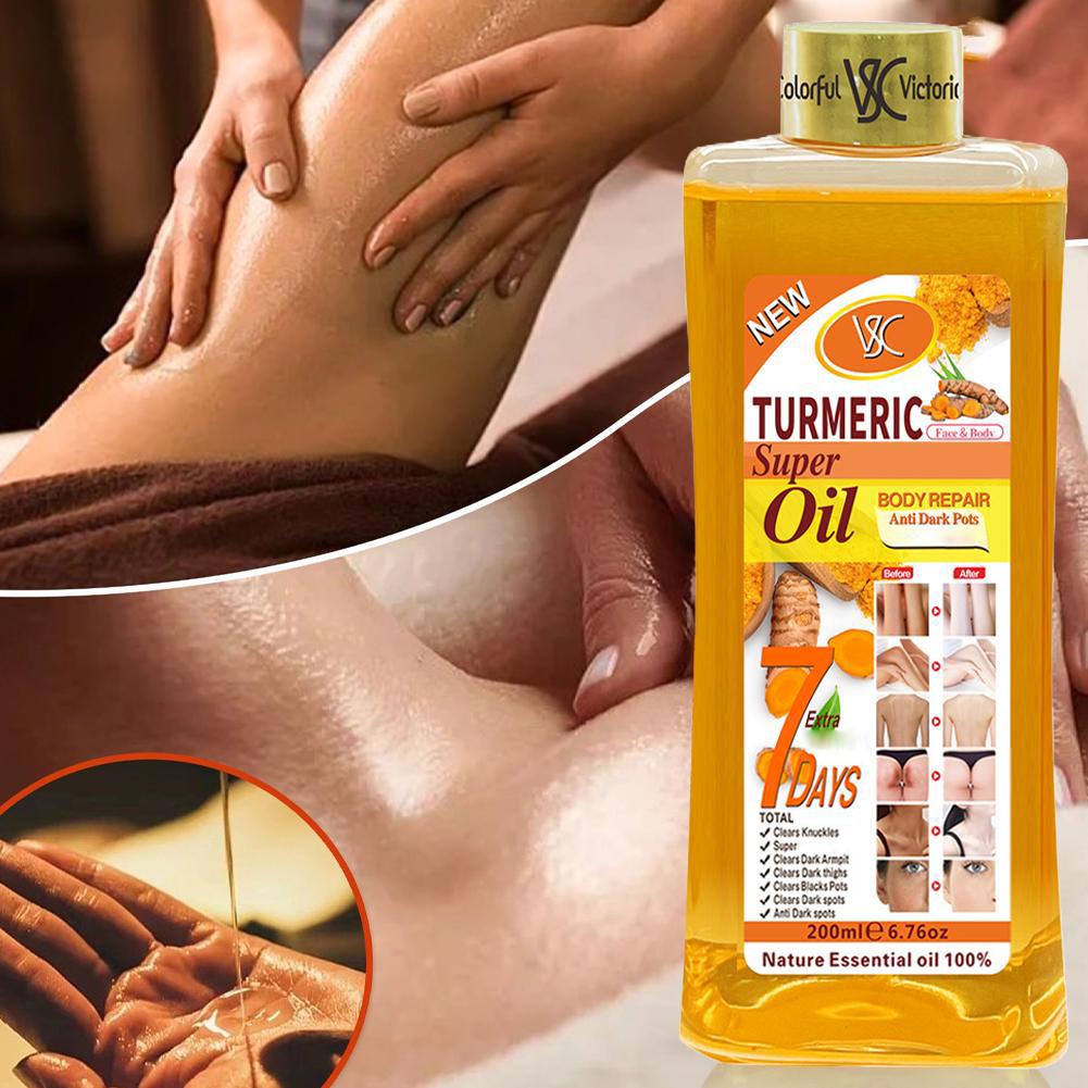 Body massage oil Turmeric Esse - огляд і ціна Vitamin C Serum
