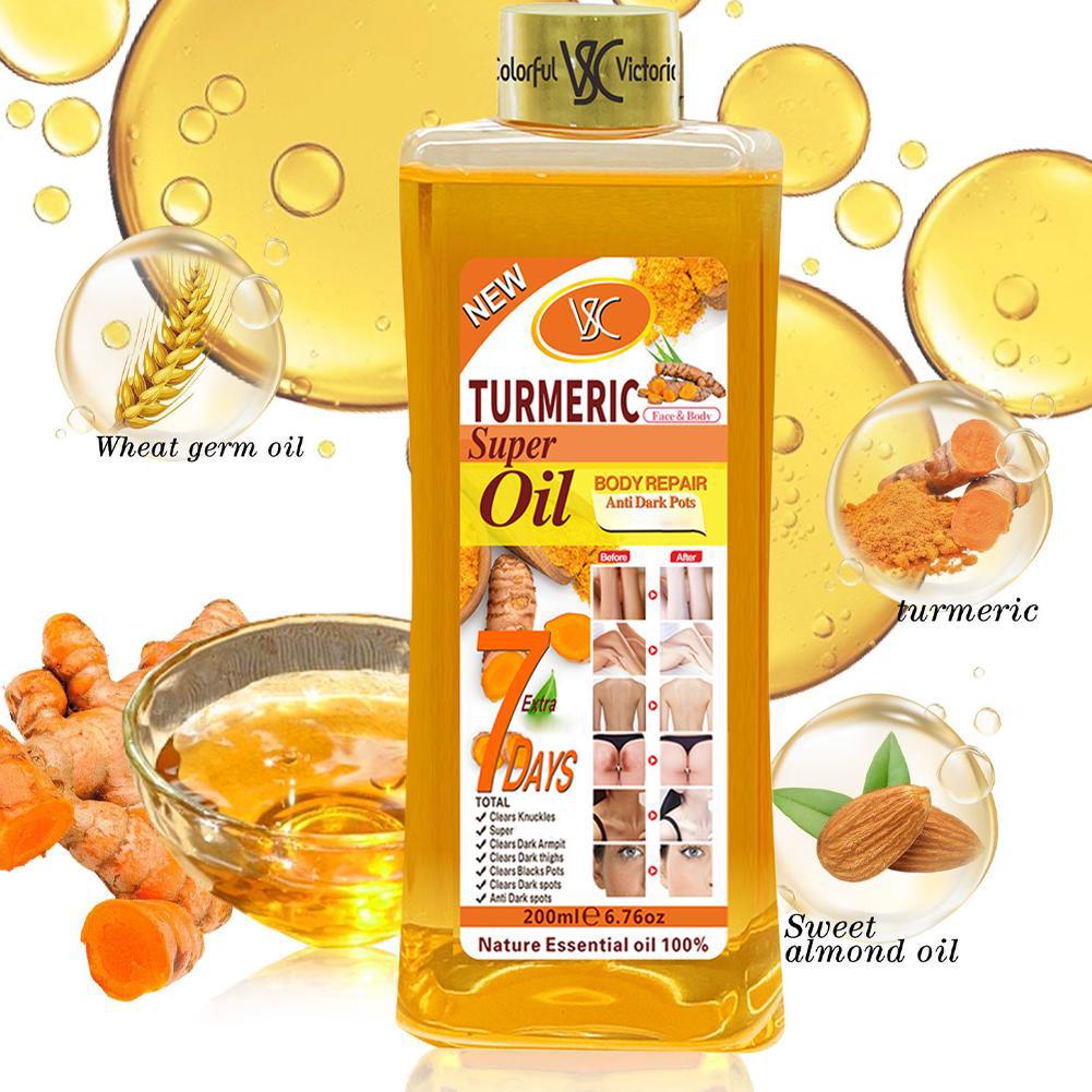 Body massage oil Turmeric Esse - огляд і ціна Vitamin C Serum