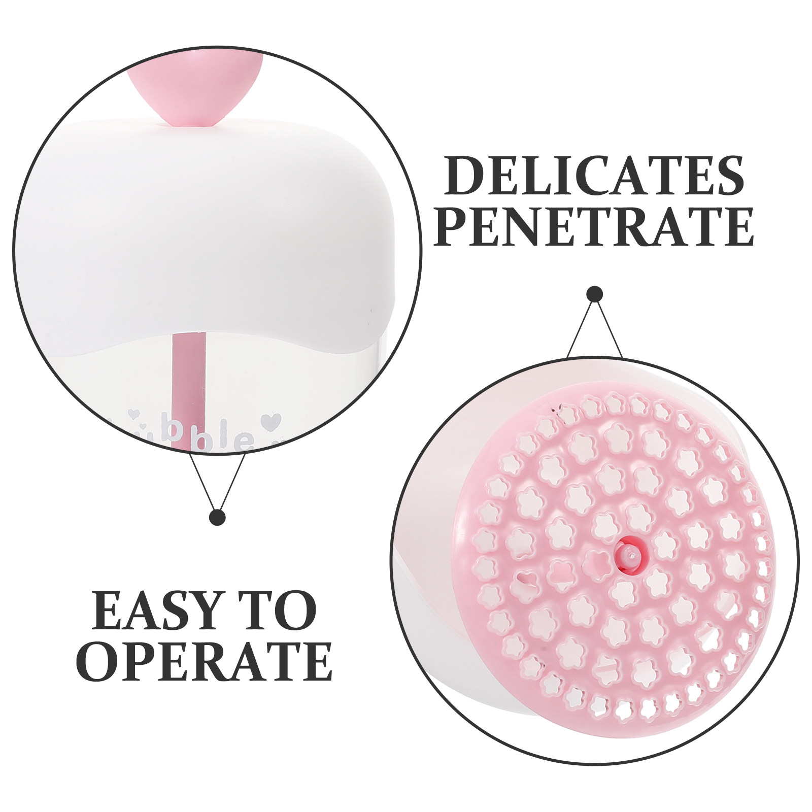 Transparent Manual Foaming Bot - огляд і ціна Cleanser Face