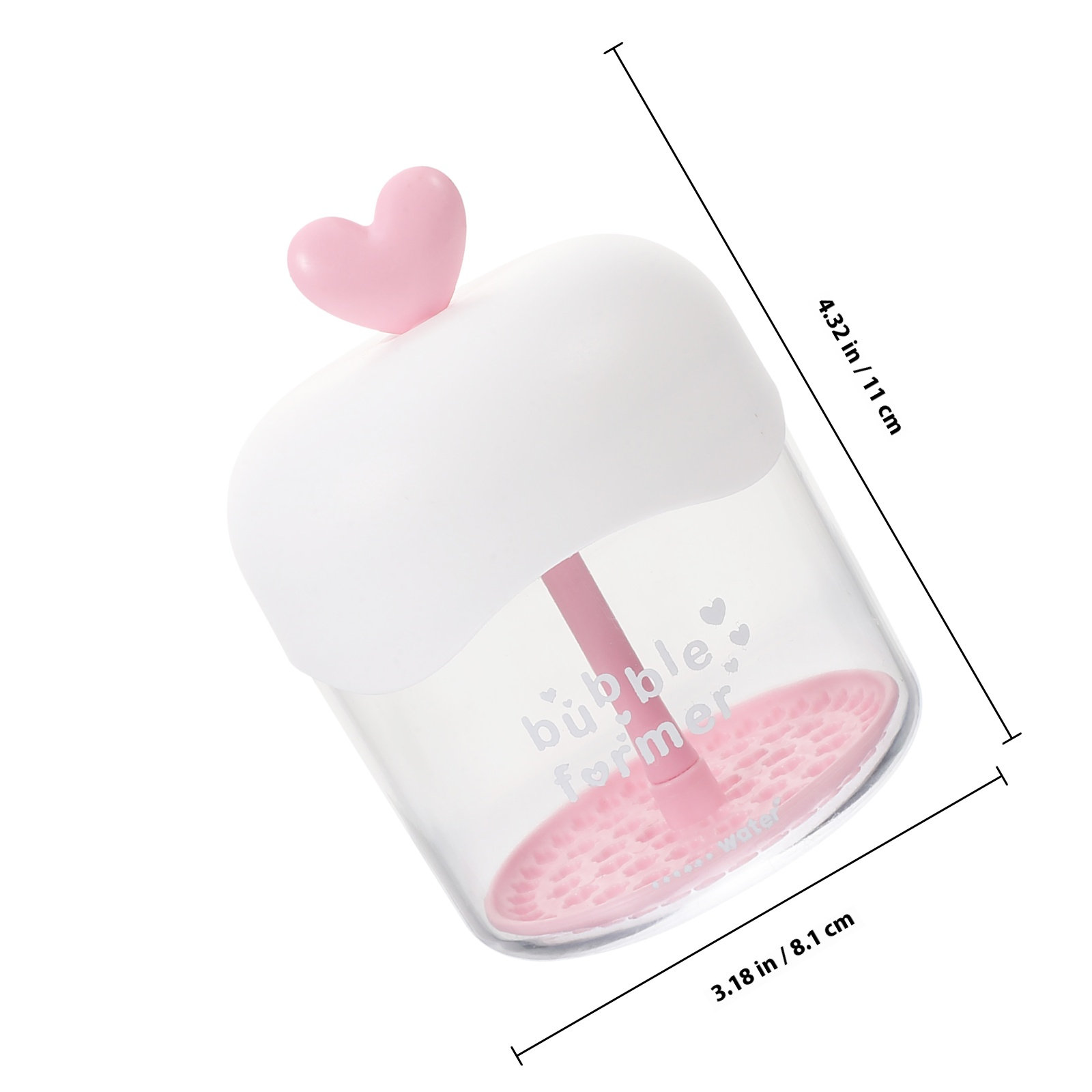 Transparent Manual Foaming Bot - огляд і ціна Cleanser Face
