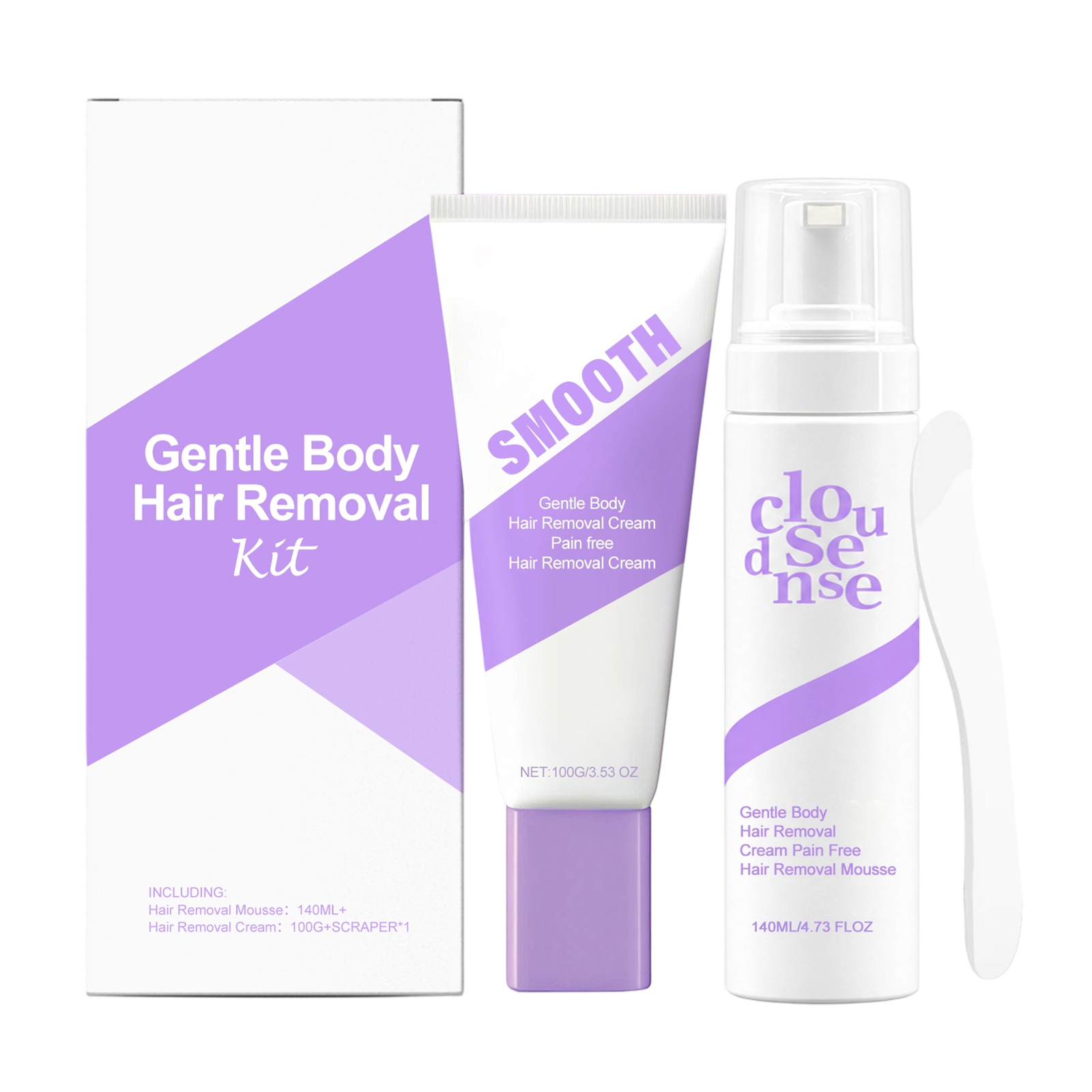 Gentle Hair Removal Mousse Spr - огляд і ціна Body Lotion