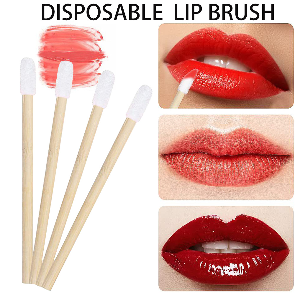 50/100pcs Lip Brushes Kits Bam - огляд і ціна Lip Balm