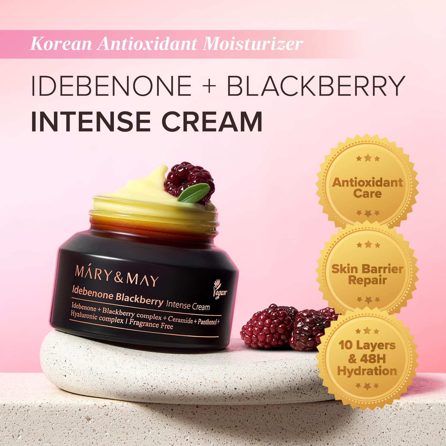 Mary&May Idebenone Blackberry  - огляд і ціна Retinol Cream