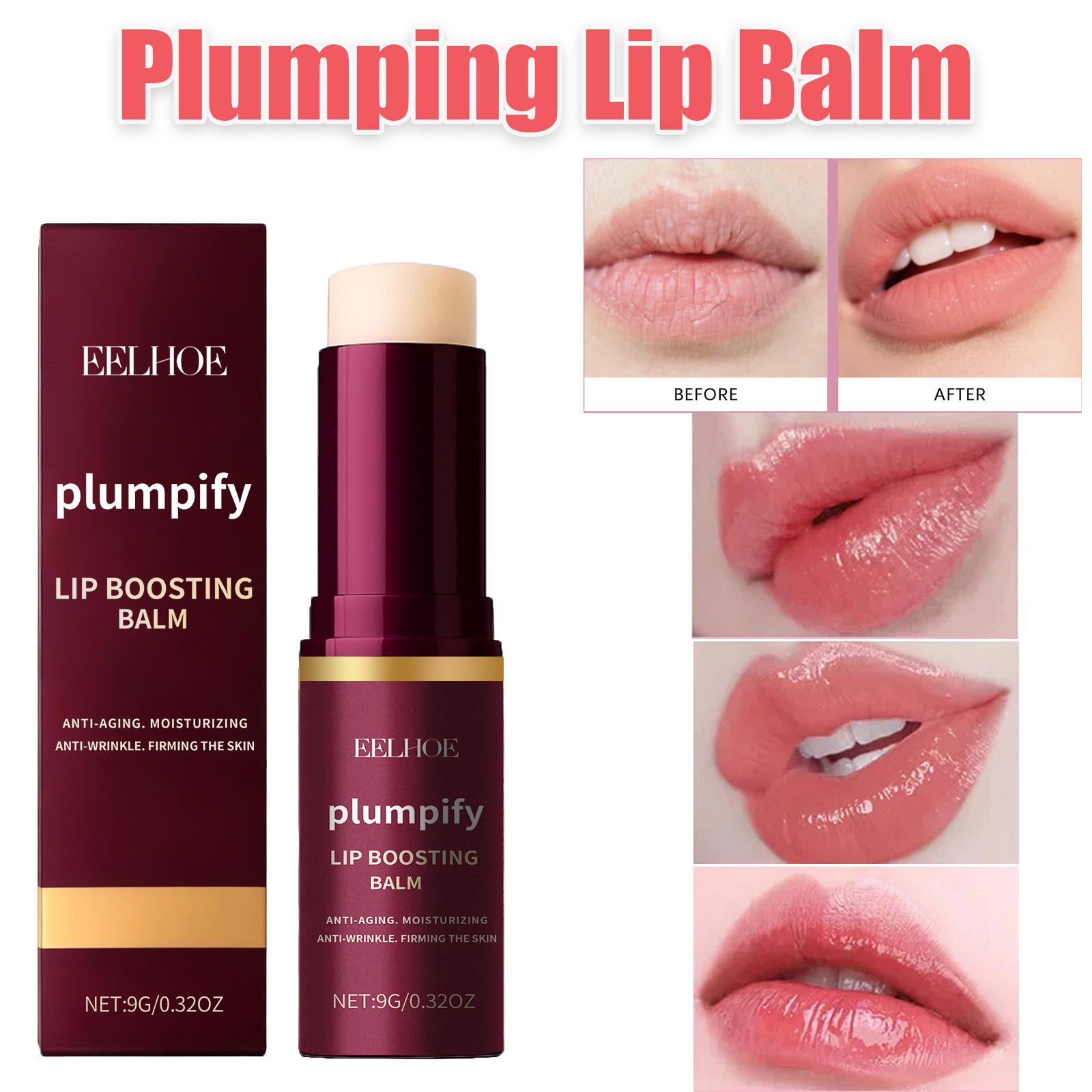 Plumpify Lip Boosting Balm Moi - огляд і ціна Lip Balm
