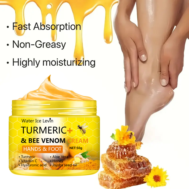Turmeric Bee Venom Anti-Drying - огляд і ціна Urea Foot Cream