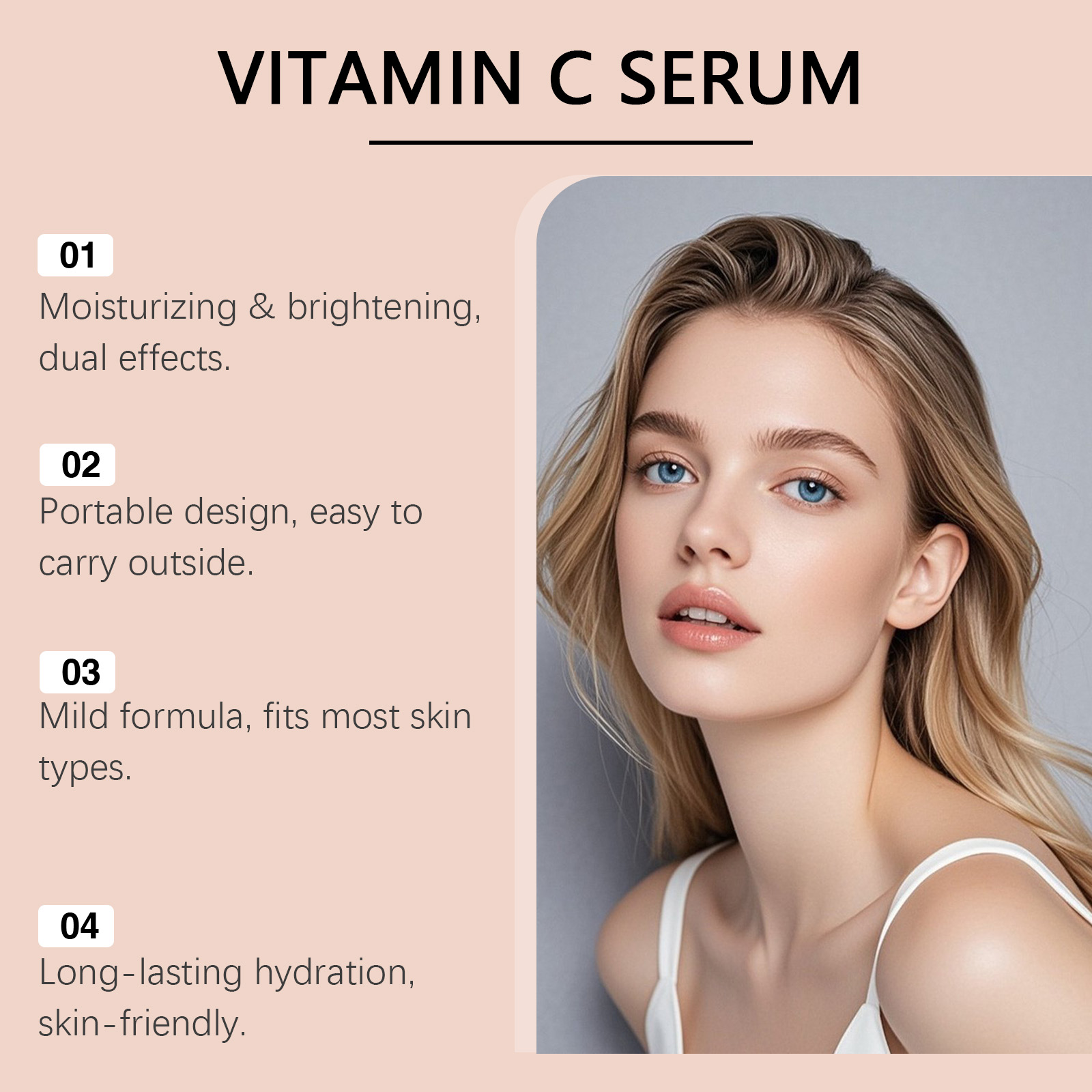 Vitamin C Serum for Face Hyalu - огляд і ціна Vitamin C Serum