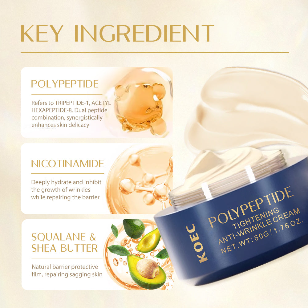 50g KOEC Polypeptide Tightenin - огляд і ціна Night Cream
